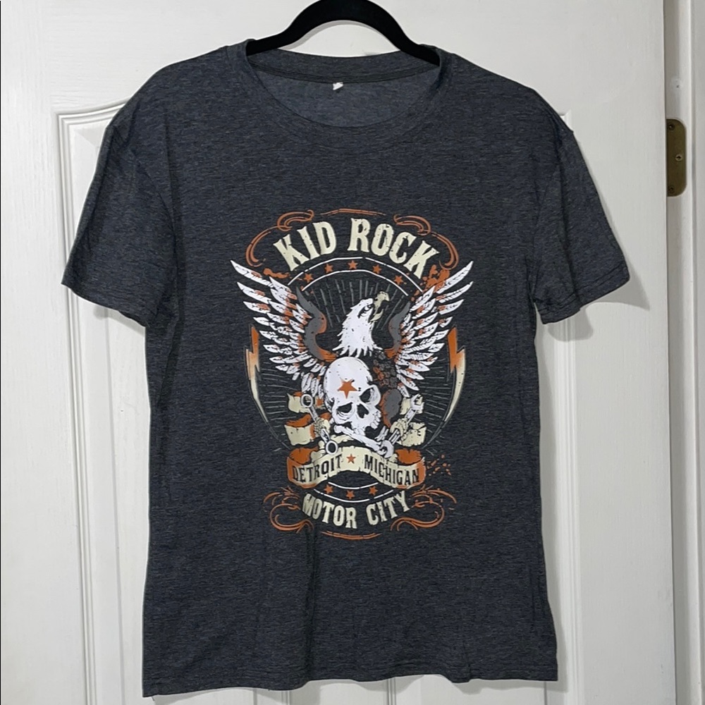 Kid Rock Graphic T-Shirt in Dark Gray